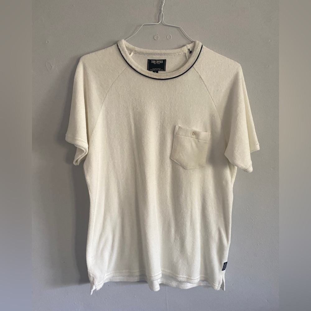 Todd Snyder Terry Cloth T Shirt Mens Medium